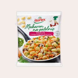 Gnocchi for frying with butter-herbal sauce